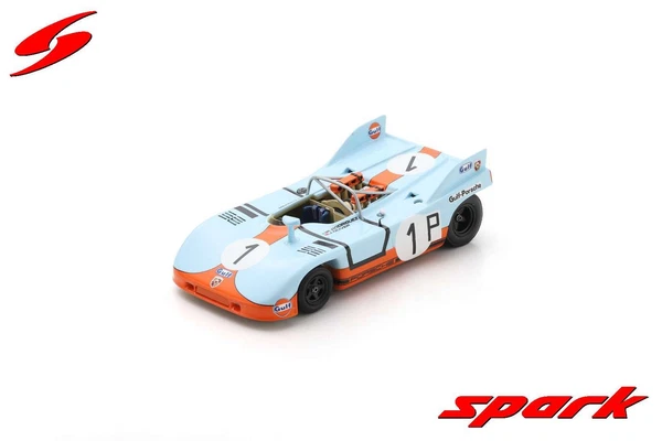 Spark SG519 1:43 Porsche 908-3 No.1 2Nd 1000 Km NüRburgring 1971 Limited-image