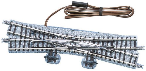 Tomytec 012450 Elektrische Weiche, rechts, in Schotterbettung | Zustand: Neu
