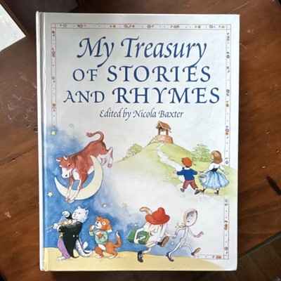 Barnes & Noble My Treasury of Stories and Rhymes Nicola Baxter Hardcover Fairy  