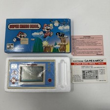 Nintendo Game Watch Super Mario Bros. YM-105 Wide Screen with Box Tested