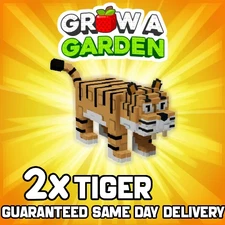 2X TIGER| CHEAPEST |🪴Grow a Garden ‼️FAST & EASY DELIVERY‼️