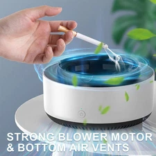 Multifunctional 2 in 1 Smokeless Ashtray Purifier Ashtrays with Filter  Purifier