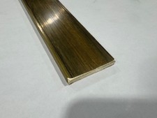 1/4" x 2" C360 Brass Flat Bar x 3" Long, Half Hard, Free Cutting, Mill Stock