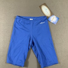 Dolfin Men's Reliance Solid Jammer Swimsuit Royal Blue Size 26