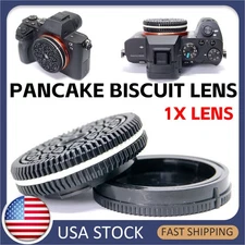 Focus Free Pancake Biscuit Lens For Sony E Mount Mirrorless Camera 32mm/F10 US