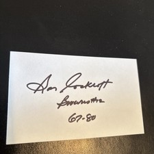 Don Cockcroft (Adams St.) ‘67-80 Cleveland Browns, “Browns Legends” P/K