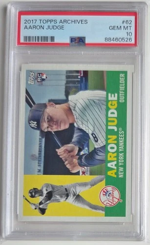 2017 Topps Archives - Aaron Judge #62 (RC) PSA 10