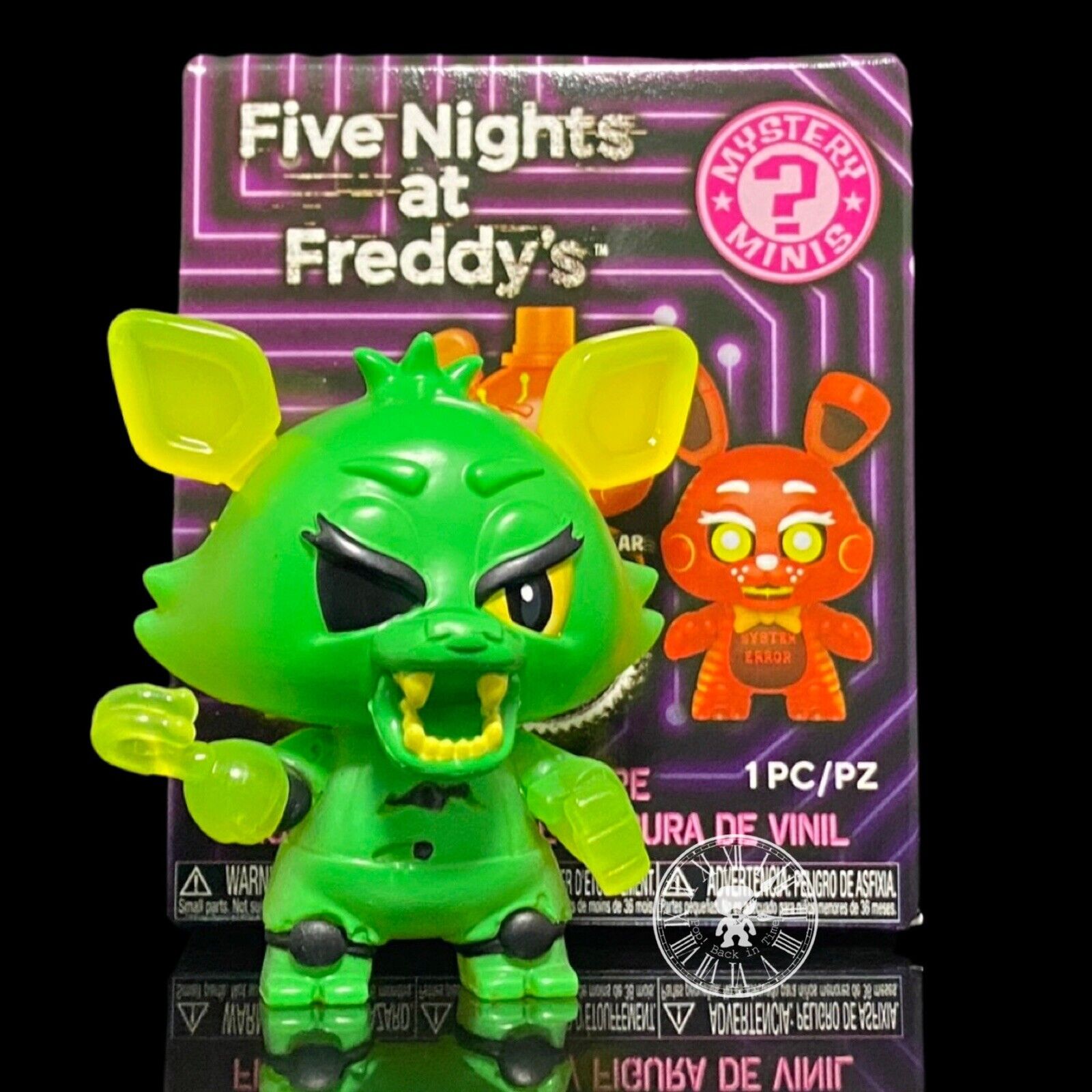 Five nights at freddy's - peluche radioactive foxy 18 cm FUNKO Pas