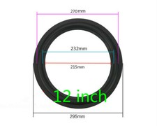 Altoparlante, ricambio, bordo di riparazione in foam per woofer da 30 cm