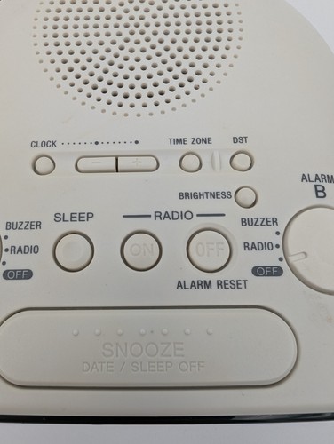 Sony Dream Machine ICF-C318 FM/AM radio orologio doppia sveglia ora automatica luce diurna - Foto 9 di 21