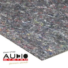 Audio System Dämmvlies 80x50cm 0,4m² selbstklebend 8mm KFZ Schalldämmung Auto