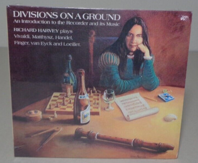 DIVISIONS ON A GROUND by Richard Harvey / New CD
