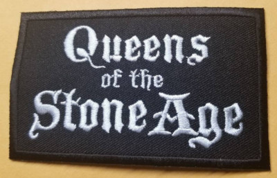 Queens of The Stone Age Band Embroidered Patch approx  2.25x3.75''