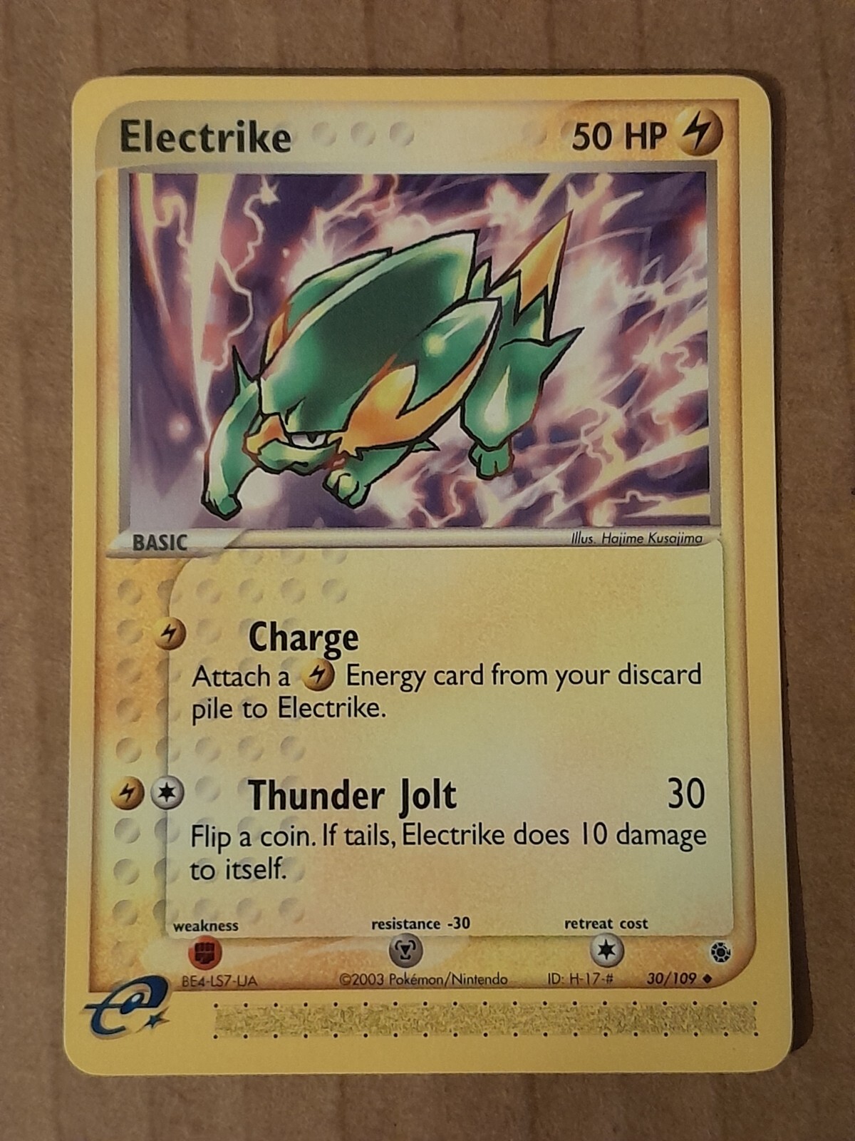 Pokemon Electrike 30/109 Ruby & Sapphire NM-Mint See Pictures