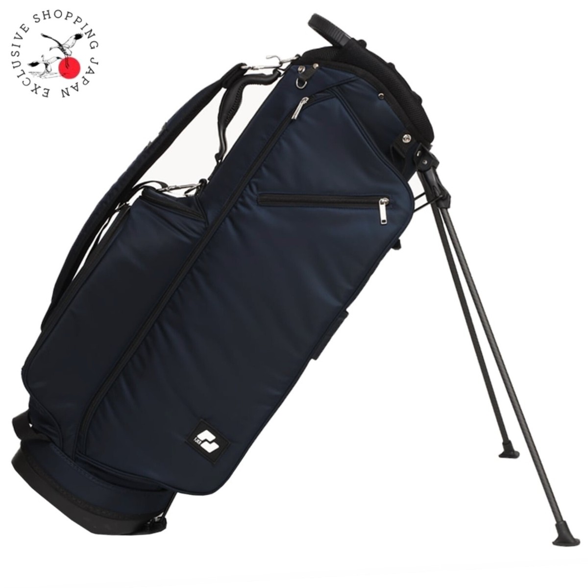 Fujikura Golf FJKR Carry Stand Bag Luster Navy Nylon 6-way Divider