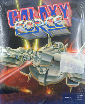 ATARI ST -- GALAXY FORCE (ACTIVISION) #NOS #NEUWARE