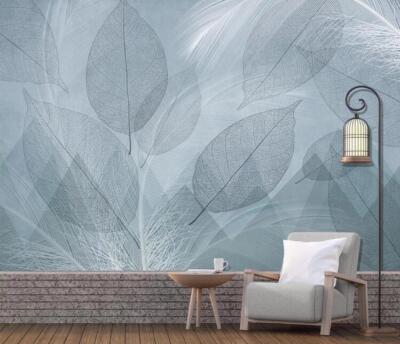 3D Leaf Texture 3246 Wallpaper Mural Paper Wall Print Indoor Murals CA Coco