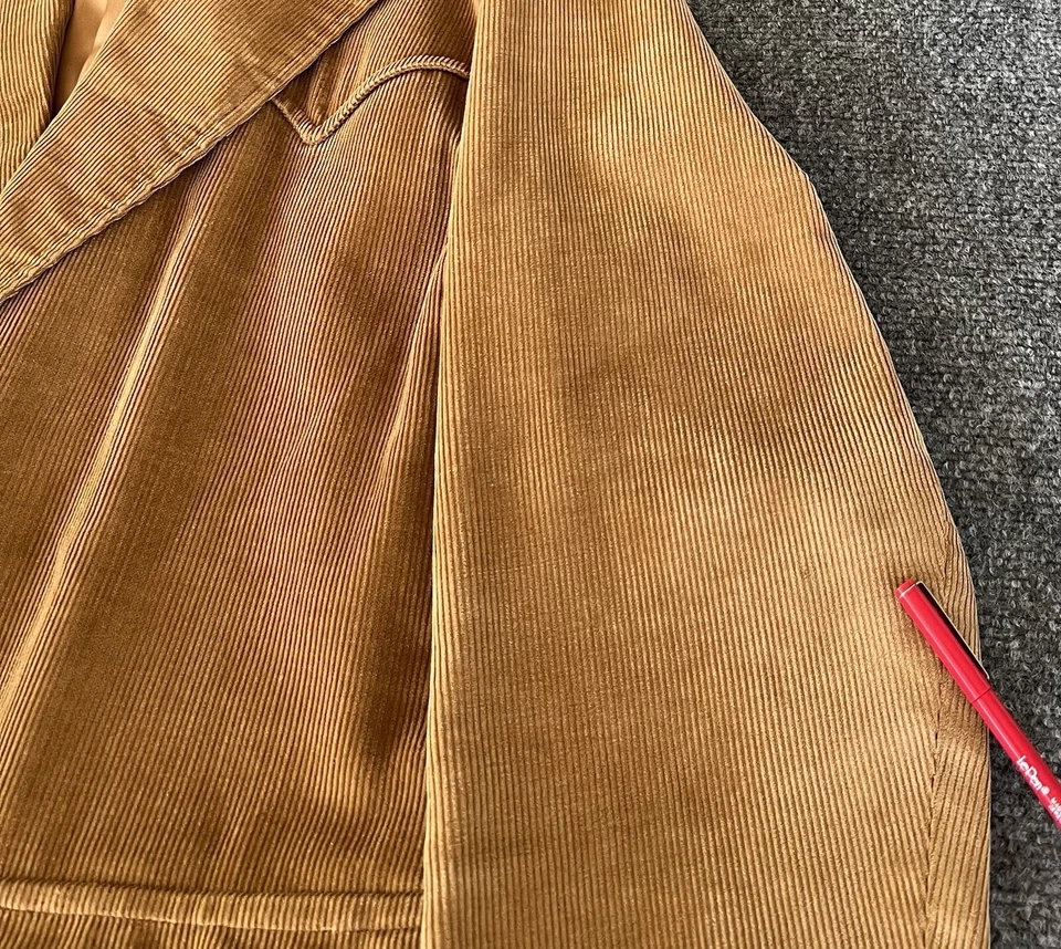 Pioneer носить мужской 42L Western Blazer охотничья куртка коричневый вельвет ранчо - Изображение 3 из 4