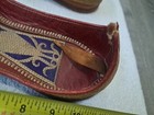 VINTAGE ARABIAN PERSIAN GENIE LEATHER HANDMADE EMBROIDERED CURLED CURL TOE SHOES — photo 10