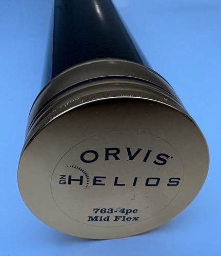 Canna da pesca a mosca Orvis Helios 763 Mid Flex 7’6” 3wt. 4 pezzi NUOVI!! - Foto 5 di 6