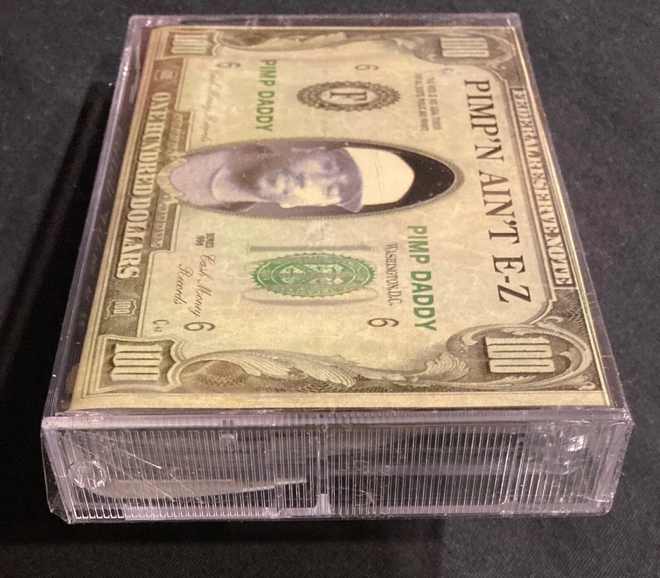 SEALED --- Pimp Daddy - Pimpin' Aint' E-Z --Rare Cassette G-FUNK/GANGSTA-RAP - Image 4 of 4