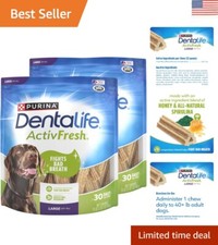 Dentalife ActivFresh Oral Care Chews - Made in the USA, Satisfaction Guaranteed