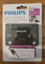 Philips 150 Series Universal 3.5mm Plug Mp3 CD Car Audio Cassette Adapter NEW