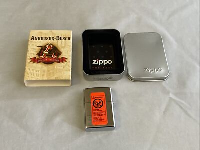 2003 Zippo Lighter - Anheuser-Busch Heritage Collection. New