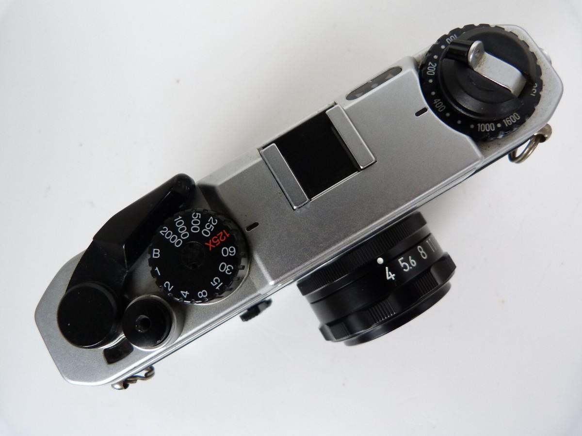 Voigtlander Bessa L 35mm Rangefinder L39 Film Camera w NIKON-EL 50