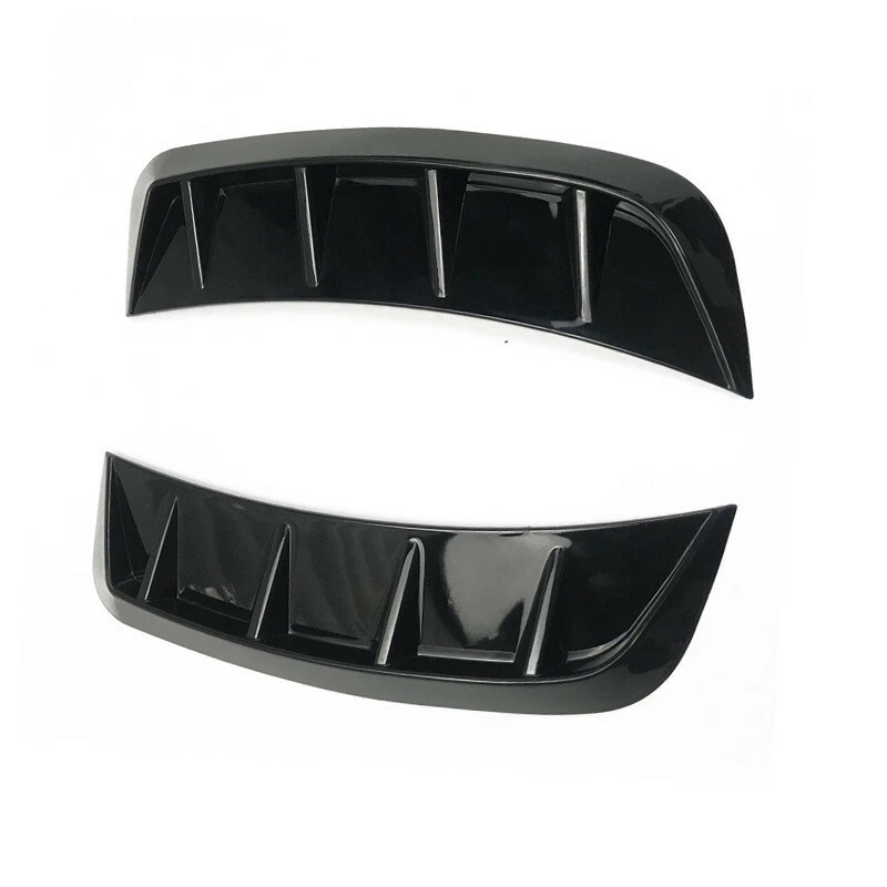 Car Wheel Arch Eyebrow Protector Trim Cover Air Vent Hood Side Fender Sticker - Image 3 of 4