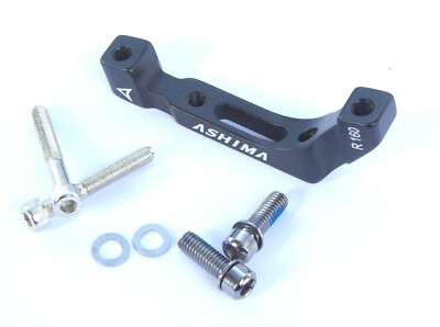 Ashima AU44 Adapter hinten v Flat Mount Rahmen 140mm auf Post Mount Zange 160mm