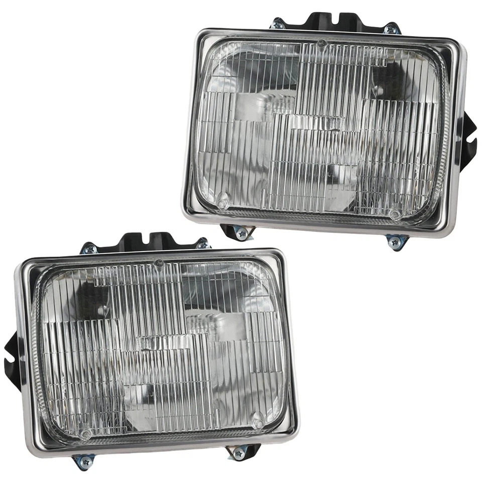 Par de faros para Mercury Ln7 Base Grand Sport RS 81-85 FO2501126 FO2500126 Foto 2 de 3