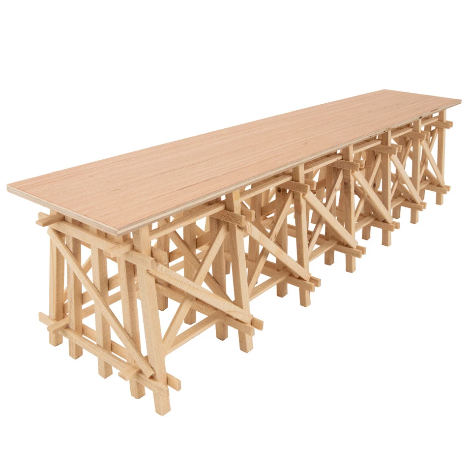 Puente calibre O completamente montado 20 pulgadas de largo para tu juego de tren modelo calibre O Foto 4 de 4