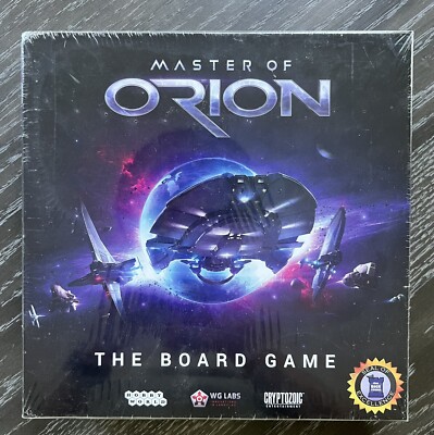 Master of Orion Board Game by Igor Sklyuev 2017 Hobby World, New and Sealed