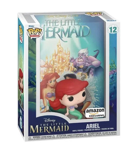 Funko Pop! VHS Cover: The Little Mermaid Ariel (Amazon Exclusive) #12~NIB~SEALED