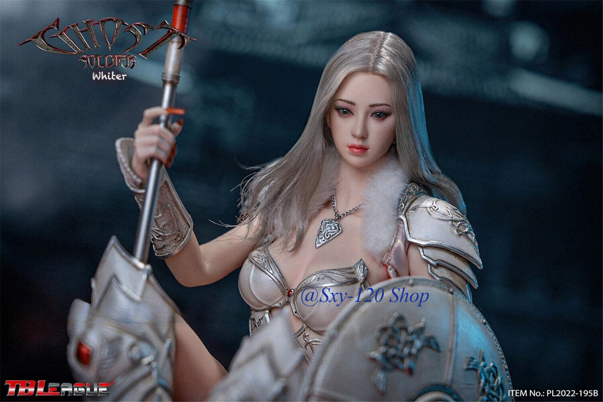 TBLeague PL2022-195B 1/6 Ghost Soldier Girl White 12