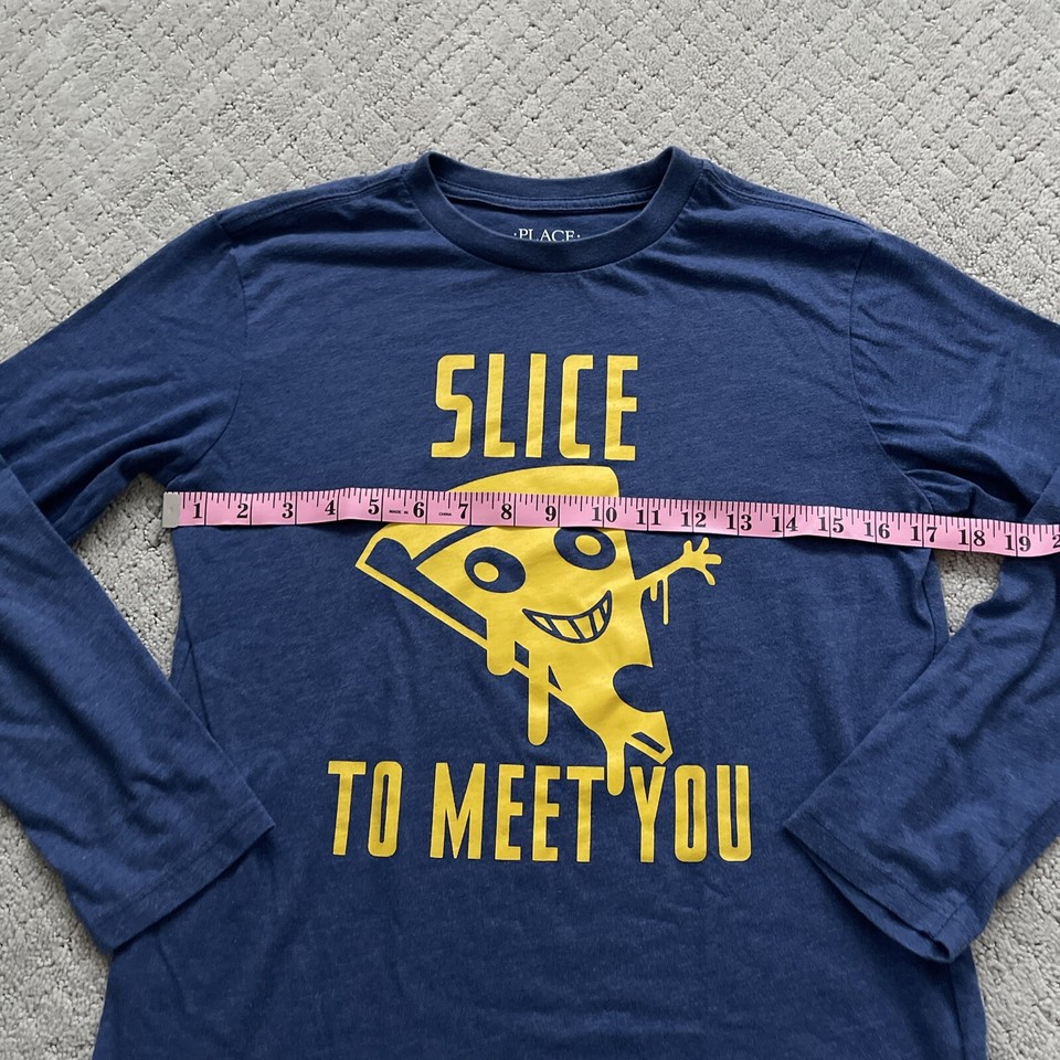Boys Children Place Blue shark longsleeve Tshirt, size XL/14 eBay