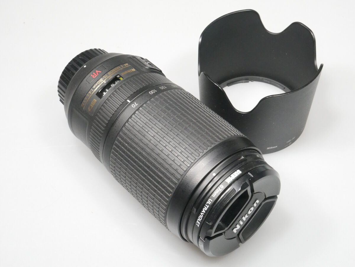 Nikon 70-300mm f/4.5-5.6G ED IF AF-S VR Nikkor Zoom Lens US Nikon 70-300mm f/4.5-5.6G ED IF AF-S VR Nikkor Zoom Lens US