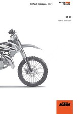 KTM Service Workshop Shop Manual Book 2021 85 SX 17/14