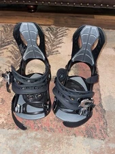 Altitude Snowboarding Bindings - Black