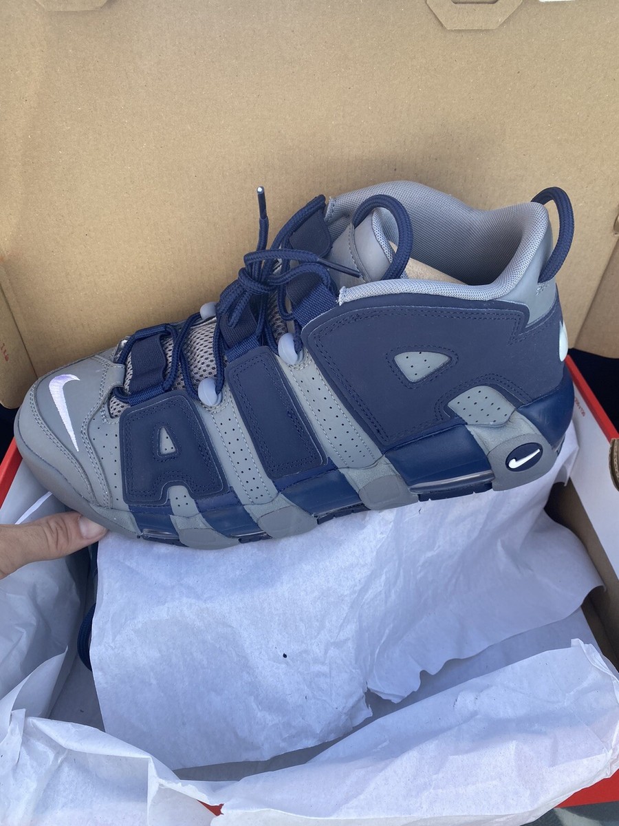 Size 11 - Nike Air More Uptempo Georgetown Hoyas 2018 191886469347