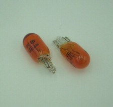 2x Blinkerbirne Glühlampe Birne für Seitenblinker 12 Volt 5W WY5W orange T10