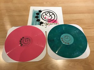 Blink 182 - Self Titled (Rare Hot Topic Vinyl) Green Pink ...