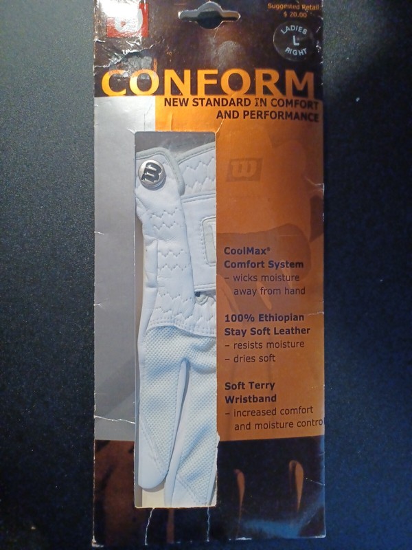 Wilson  Conform Stay Soft Leather Glove  Ladies  Large-Right  