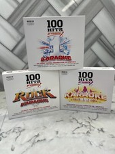 100 Hits Presents bundled of 3 pack Rock Karaoke karaoke No.1s Karaoke