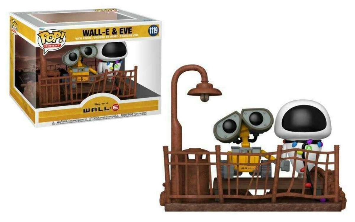Funko POP! Moment: Wall-E - Wall-E & Eve #1119 | eBay