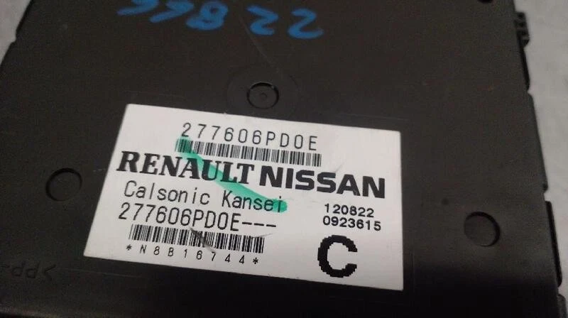 277606PD0E centralita del aire acondicionado para NISSAN JUKE (F16 ) 5541133 - Immagine 4 di 4