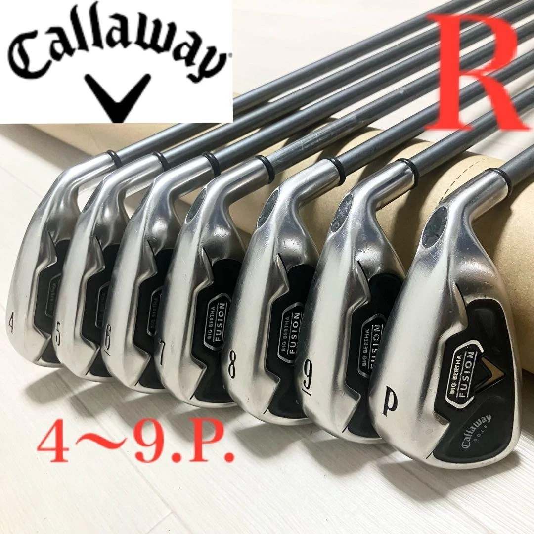 Fer Callaway Big Bertha #7 – Gauche – Flex Régulier KBS Max 80 – Manche Acier – Occasion (démo)