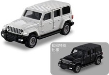 Takara Tomy Tomica #72 1/65 Jeep Wrangler Diecast Toys Car 2pcs Set