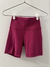 Lululemon Wunder Train High-Rise Short Magenta Smoke 4